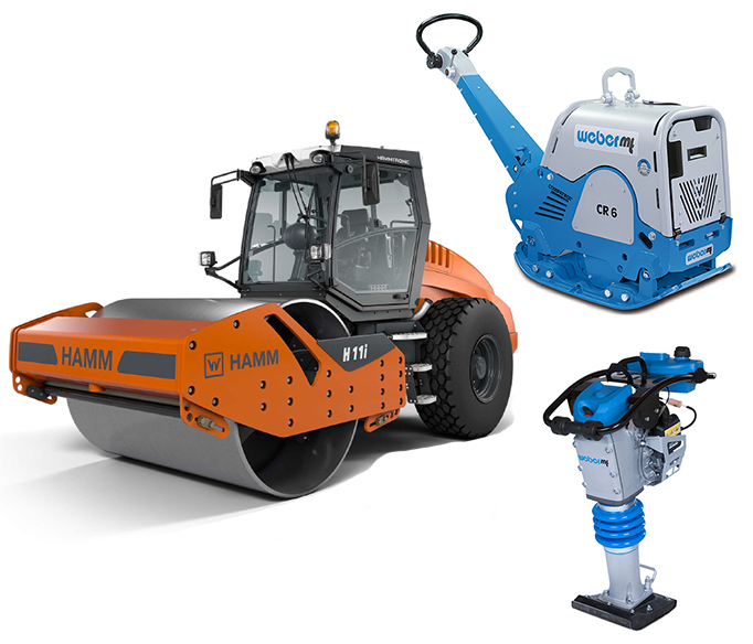 Maquinaria de compactación