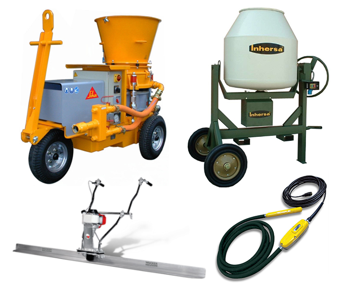 Equipos de hormigón