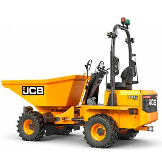 Dumper giratorio articulado 3000 kg 4x4