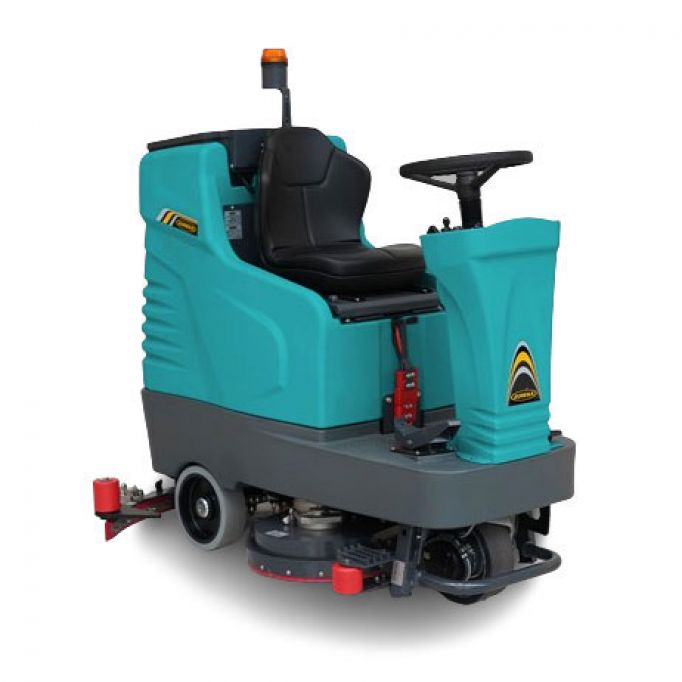 Friegasuelos electrico persona a bordo 83 cm
