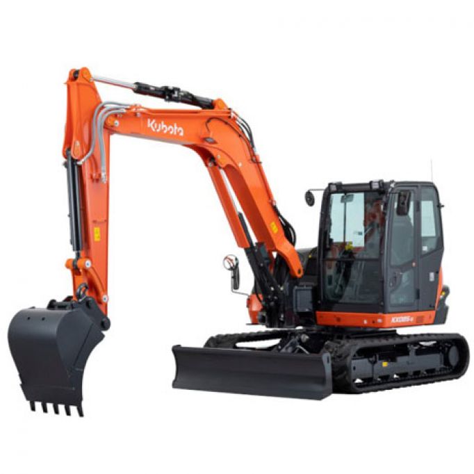 Miniexcavadora 8000kg A/C matriculada Sin cazo