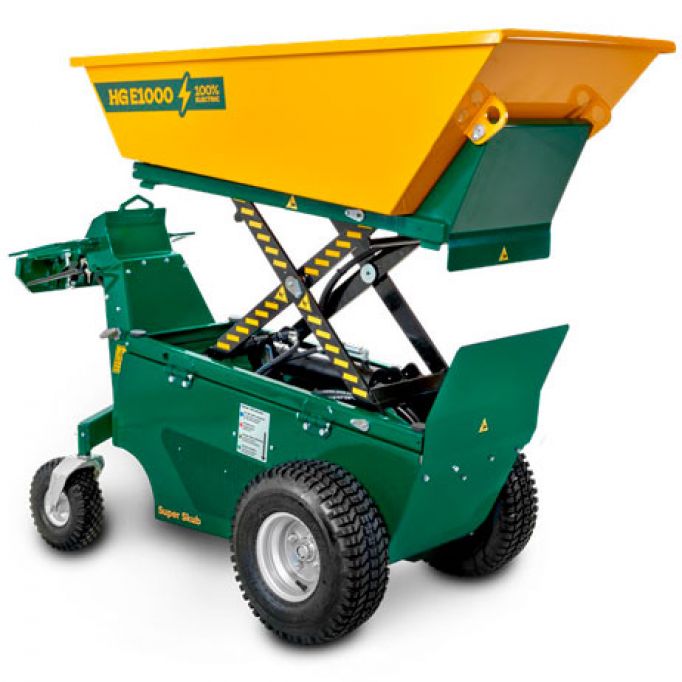 Minidumper eléctrico descarga elevada 1000kg litio