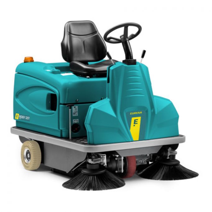 Barredora eléctrica persona a bordo 120 cm