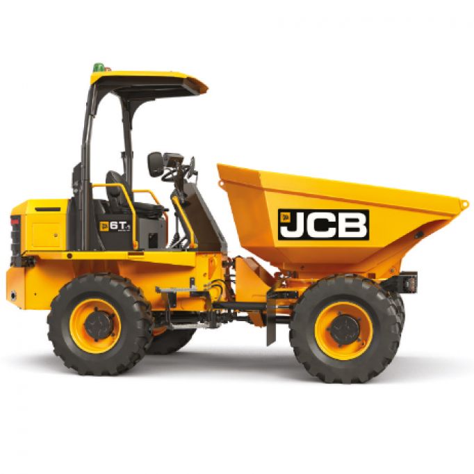 Dumper giratorio articulado 6000 kg 4x4