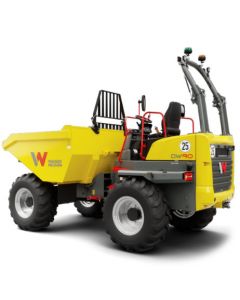 Dumper descarga frontal articulado 9000 kg 4x4